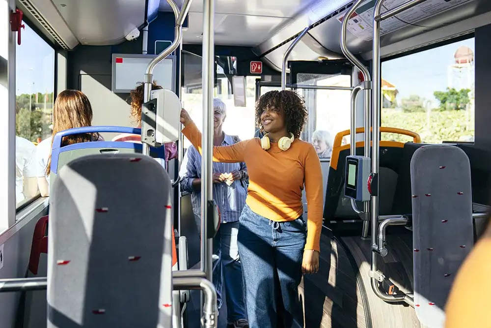 الحافلة - نظام المعلومات للركاب - الإدارة - الركاب